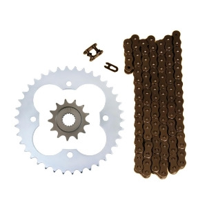 Natural 520x98 O-Ring Chain 14/38 Sprockets 2006-2014 Honda Trx450r Trx450er - All