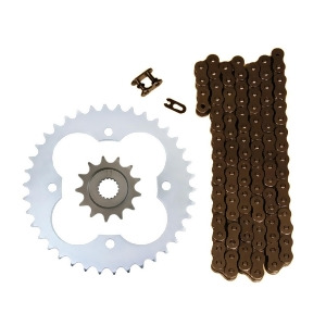 Natural 520x94 O-Ring Chain 14/38 Sprockets 2004-2005 Honda Trx450r Sportrax - All