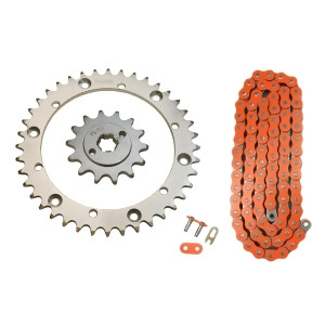 Orange 520x94 Drive Chain 14/40 Sprockets 1988-2006 Yamaha Blaster 200 Yfs200 - All