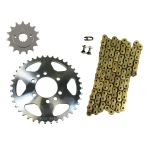 Gold 520x98 Non O-Ring Drive Chain 15/40 Sprockets 2004-2008 Arctic Cat Dvx400 - All