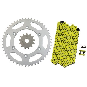 Yellow 520x112 Drive Chain 13/49 Gearing Yamaha Yz125 13T 49T Sprockets - All