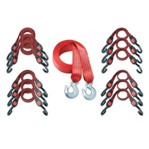 Deluxe Towing / Bungee Strap Kit Cords by Raider - All