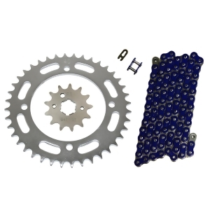 Blue 520x100 Drive Chain 13/40 Sprockets 1987-1988 Yamaha Warrior 350 Yfm350x - All