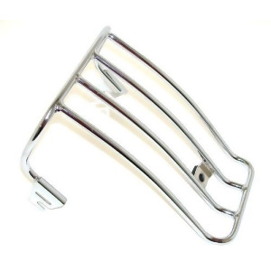 Raider Chrome Luggage Rack For Stock Solo Seat Harley Softail Fxst 33-7206 - All