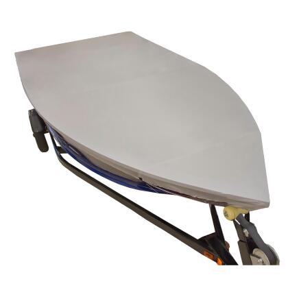 14' - 16' V-Hull Fishing Boat Cover Brand New by Lunatic - XT Series - Silver 