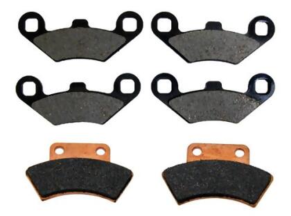 Front & Rear Brake Pads 1993-1997 fits Polaris Sportsman 400 400L 4x4 