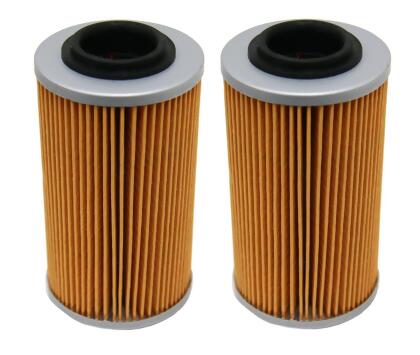 2 Pack Oil Filters for Bombardier for Can-Am Traxter 500 650 Auto CVT 
