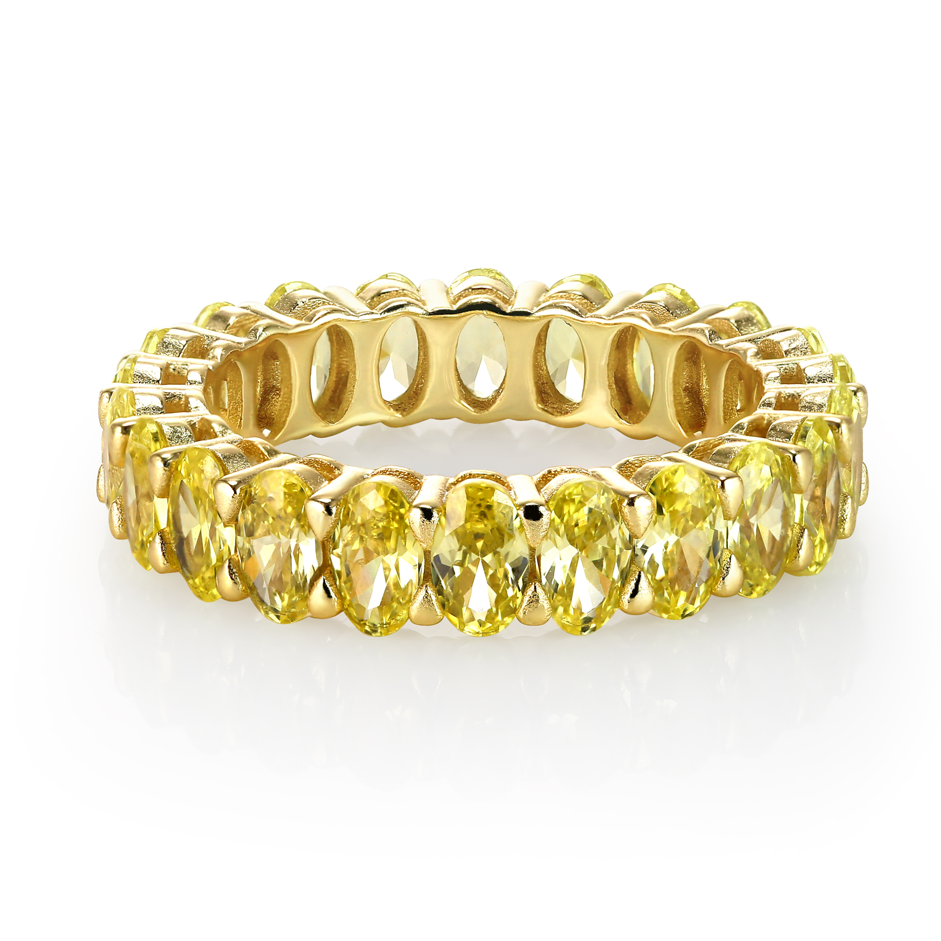 KIMBERLY - Oval Cut Eternity band