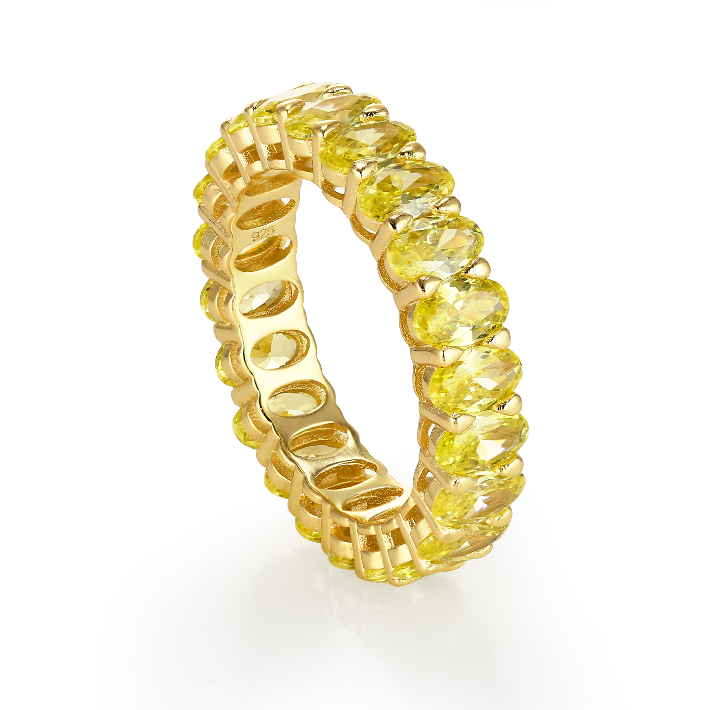 KIMBERLY - Oval Cut Eternity band