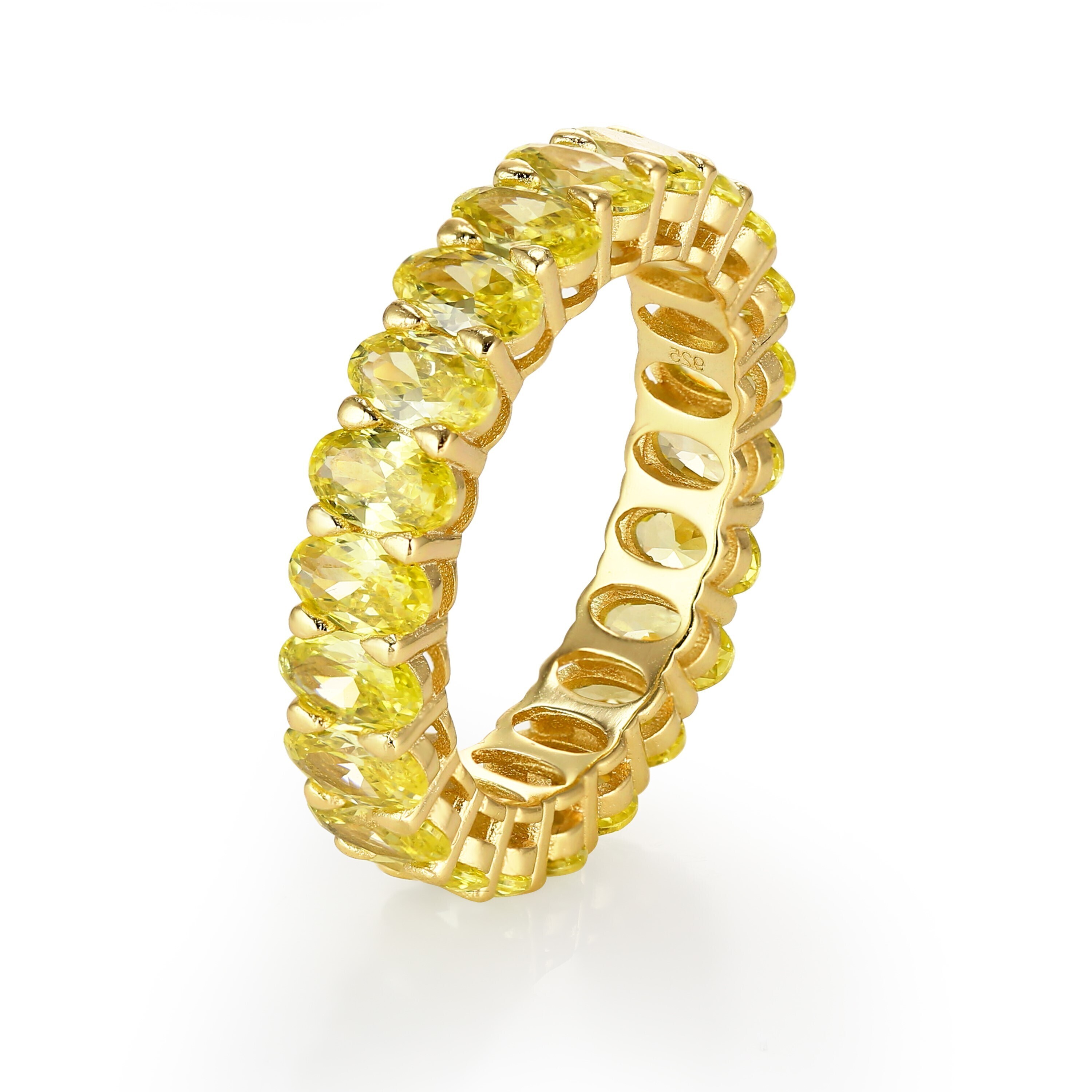 KIMBERLY - Oval Cut Eternity band