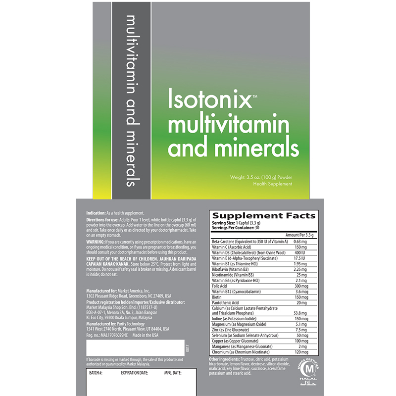 Isotonix™ Multivitamin and Minerals