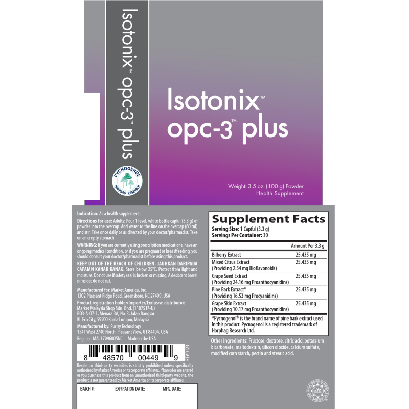 Isotonix Advanced Nutraceuticals By Market America