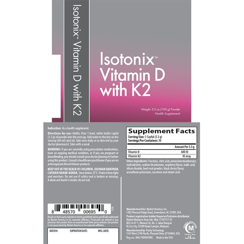 Isotonix™ Vitamin D with K2