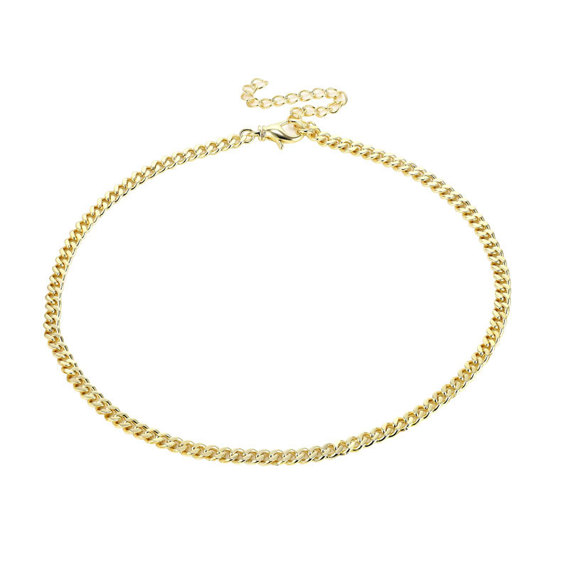 EVIE - Curb Chain Necklace | Layered Jewelry
