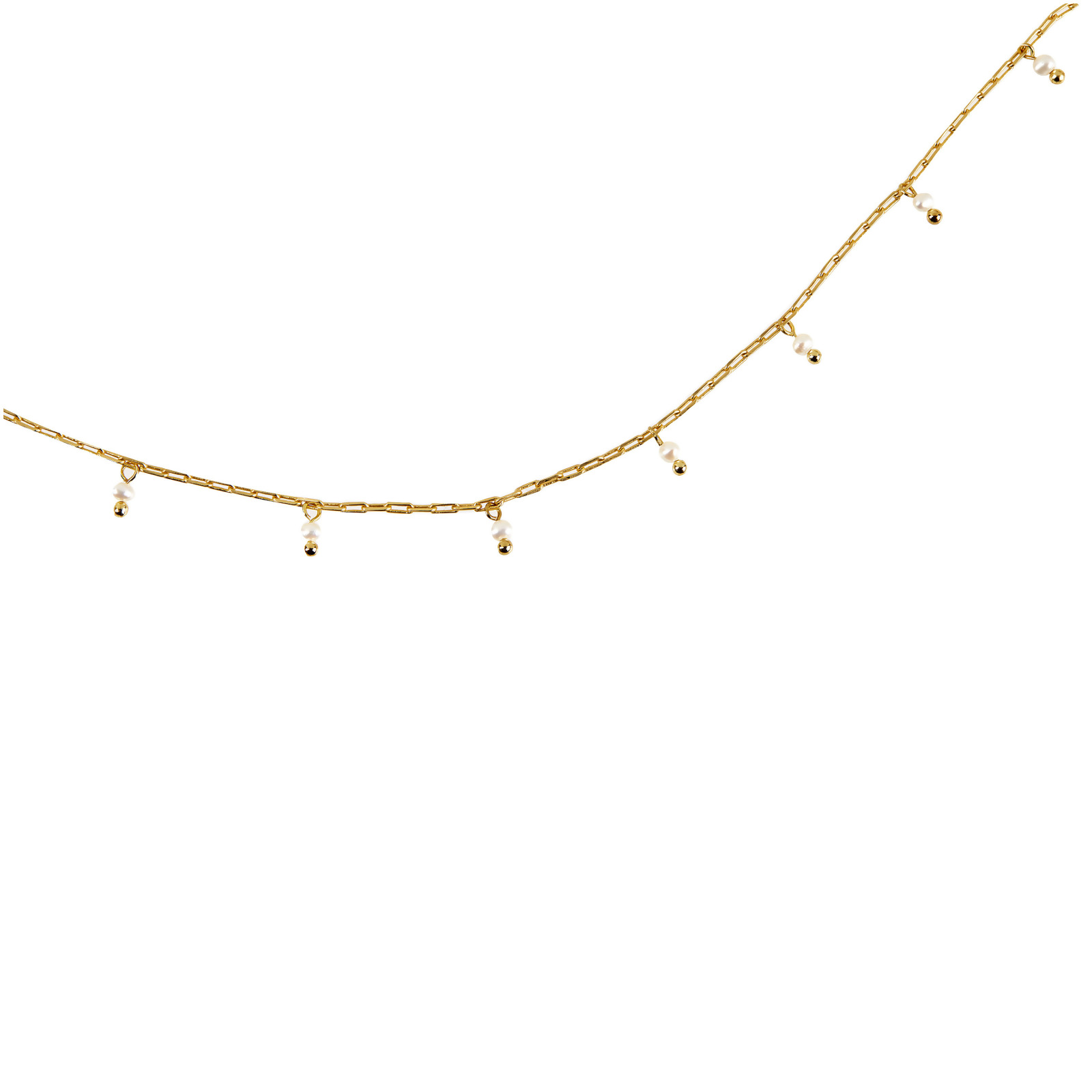 ELLIS – Micro Pearl Link Chain