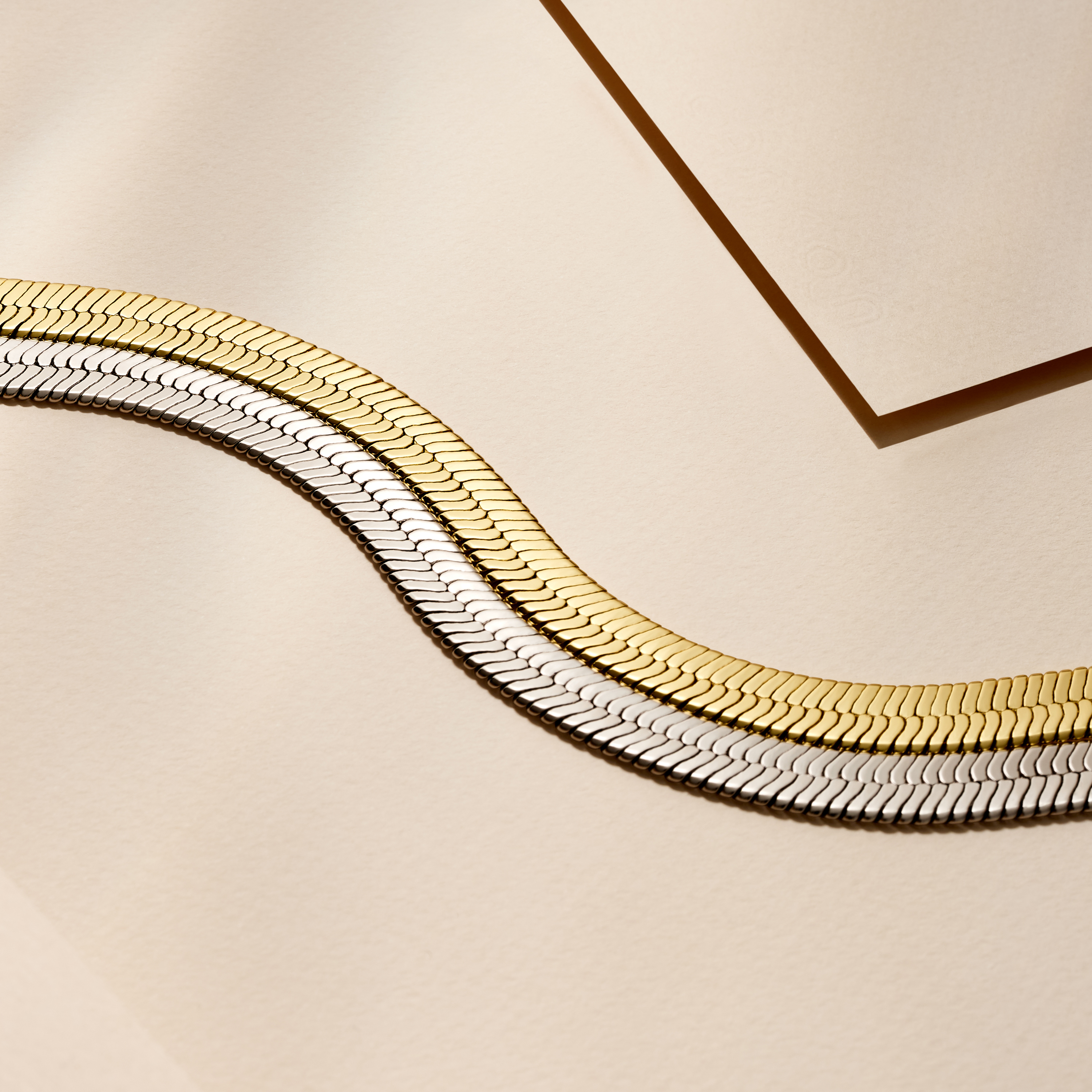 HARPER – Ultra Wide Herringbone Chain