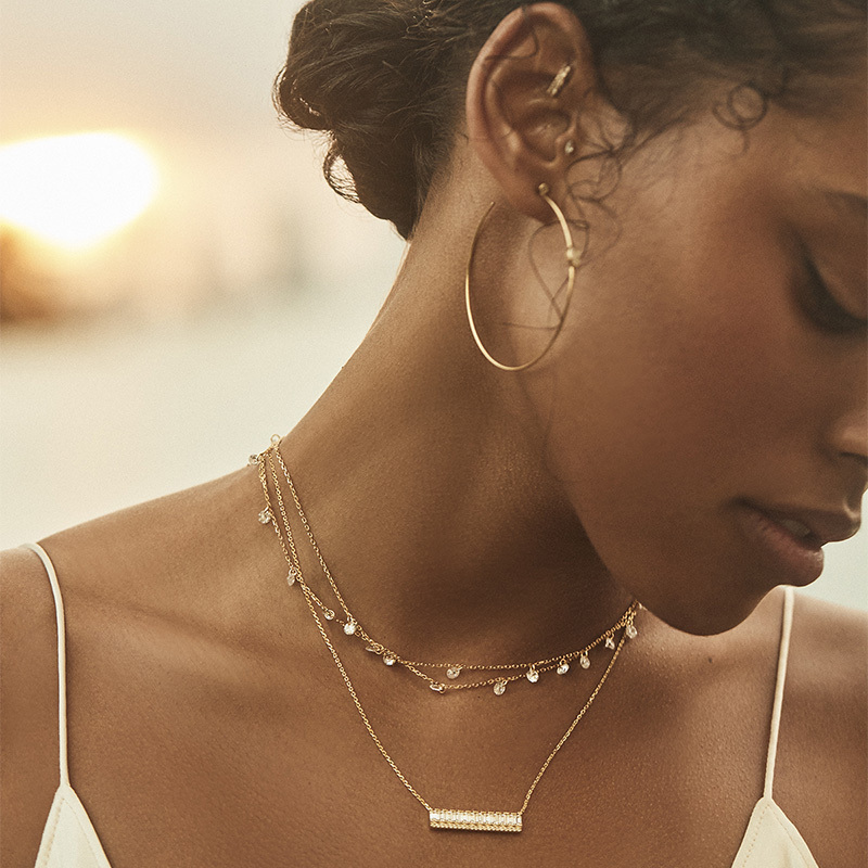 JEN - Slender Marquise Hoops - Final Sale