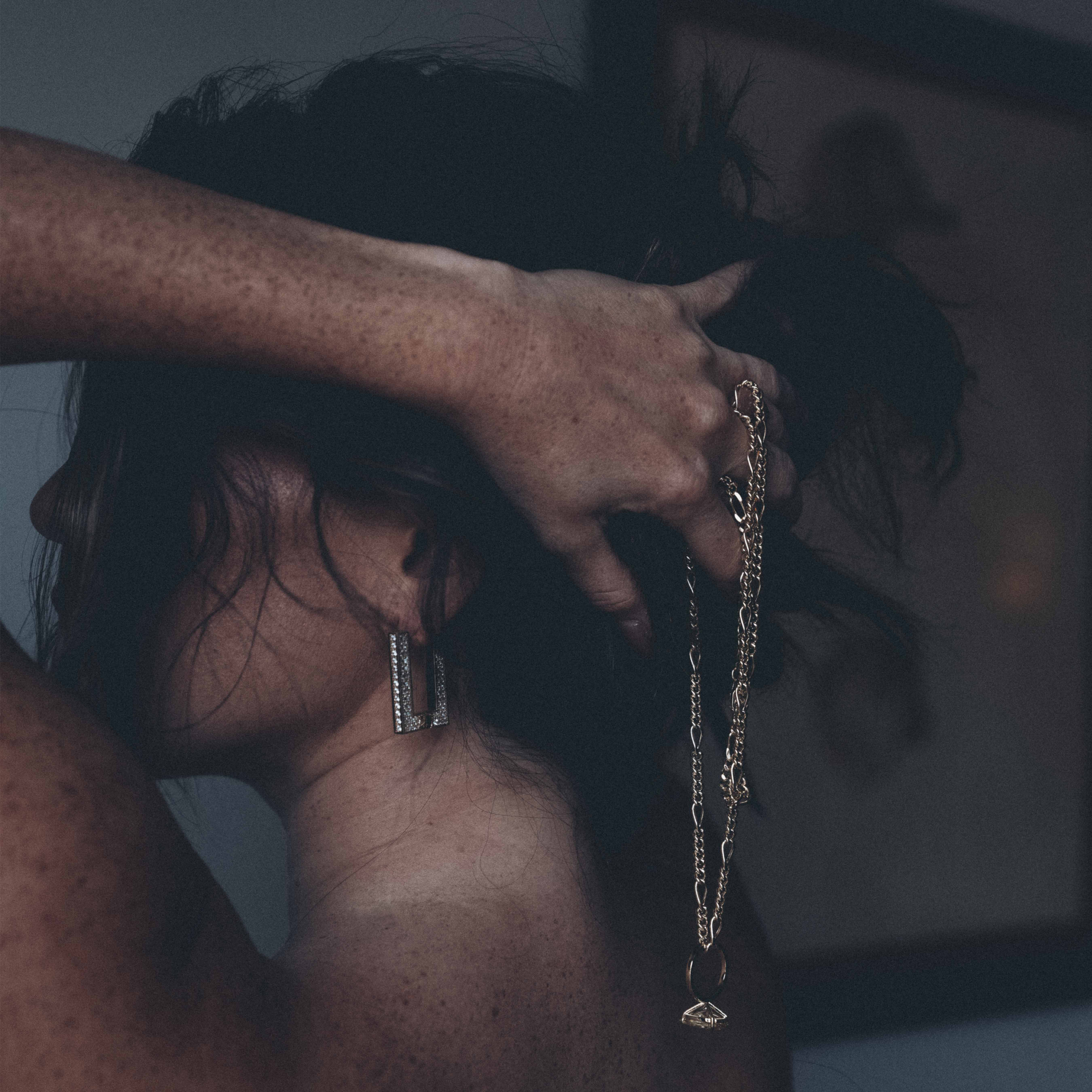 RUE – Pavé Rectangle Hoop Earrings