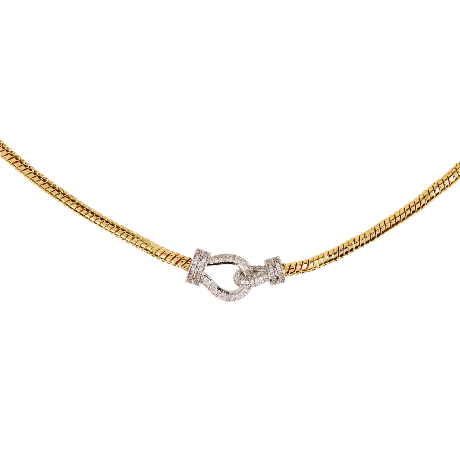 KENNEDY – Classic Stone Link Necklace