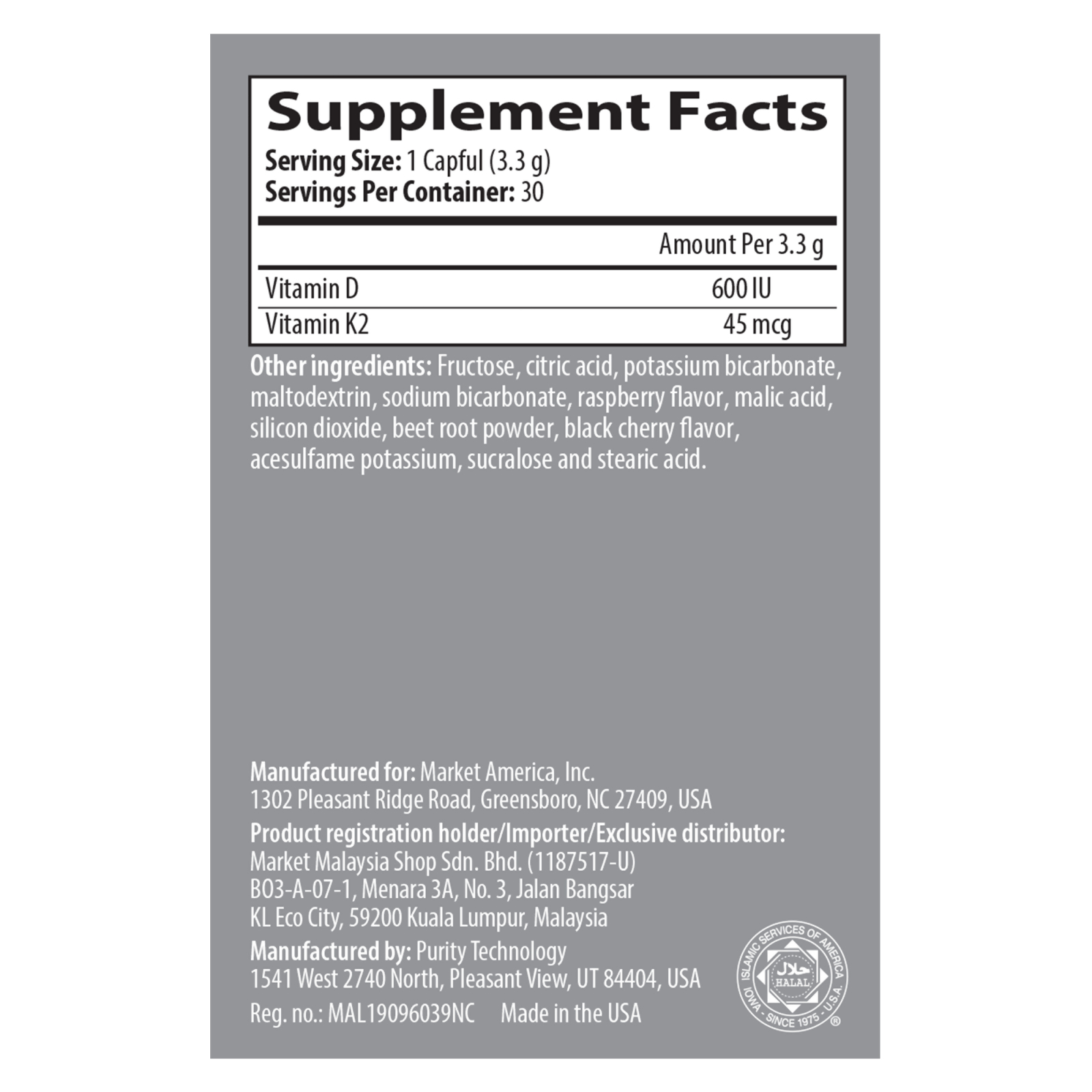 Isotonix™ Vitamin D with K2