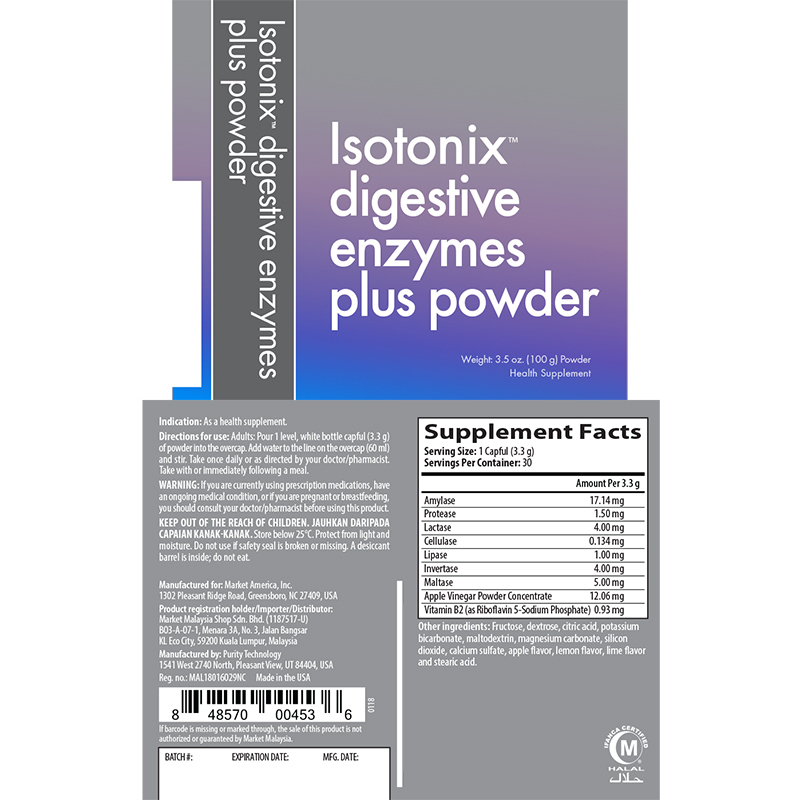 Isotonix™ Digestive Enzymes Plus Powder