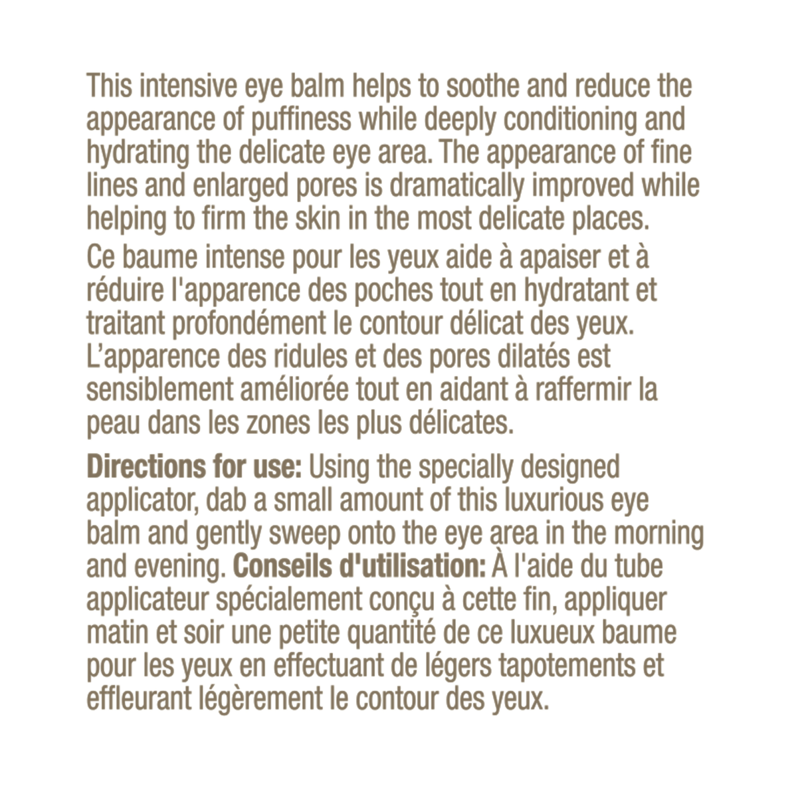 Lumière de Vie® Eye Balm