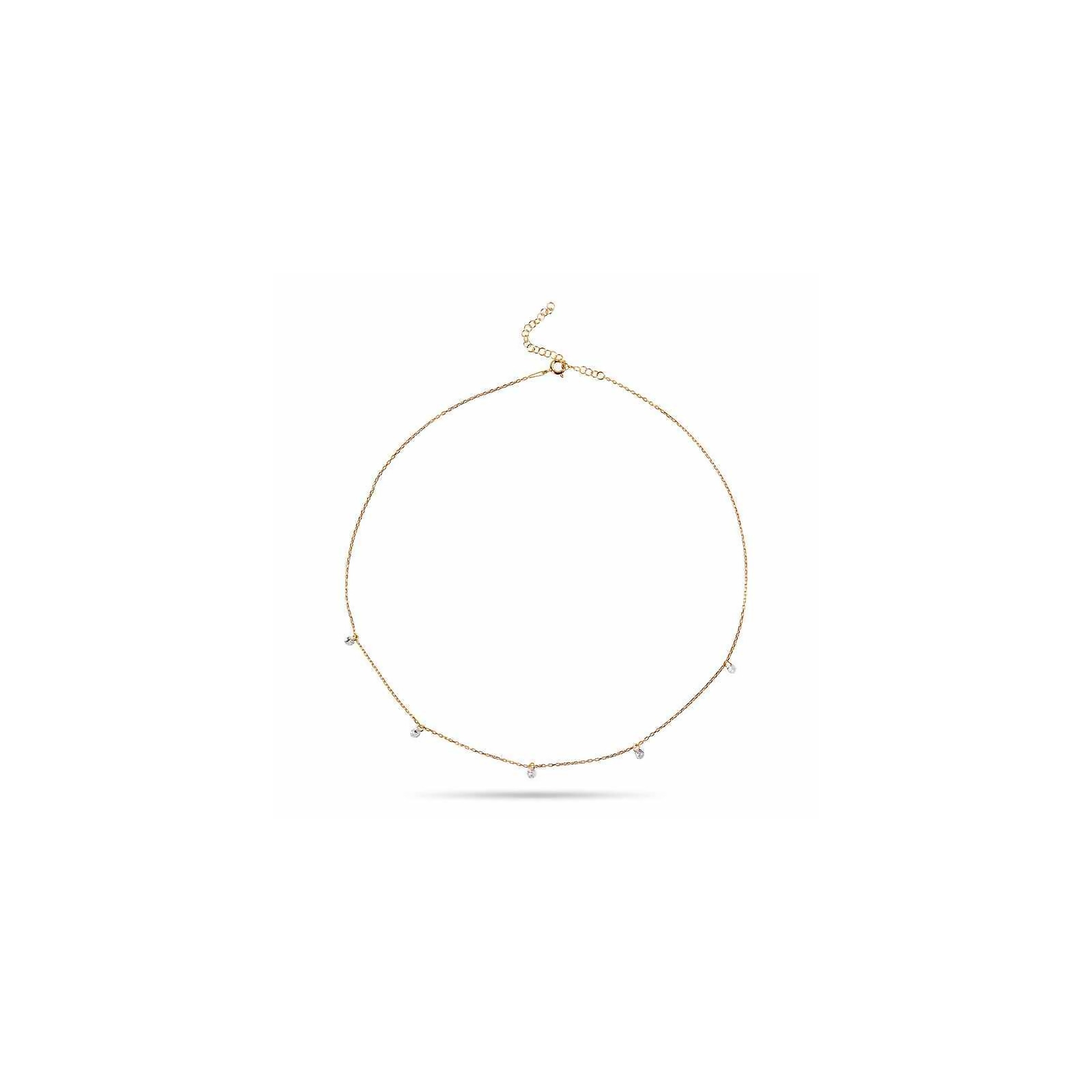 DESI - Pierced Round Cut Necklace
