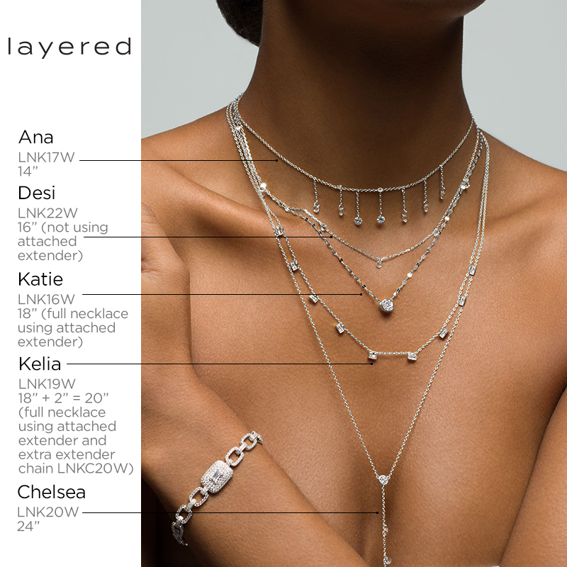 2” EXTENDER CHAIN FOR NECKLACE
