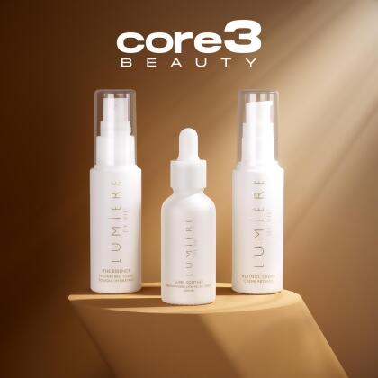 Core 3 Beauty - Includes Lumiere de Vie The Essence; Lumière de Vie Super Soother; and Lumiere de Vie Retinol Creme