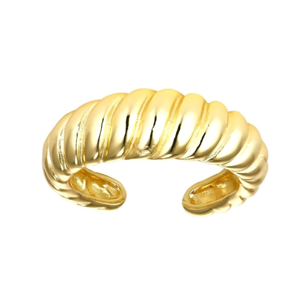 MIA - Twisted Dome Ring - Size 5 - Gold