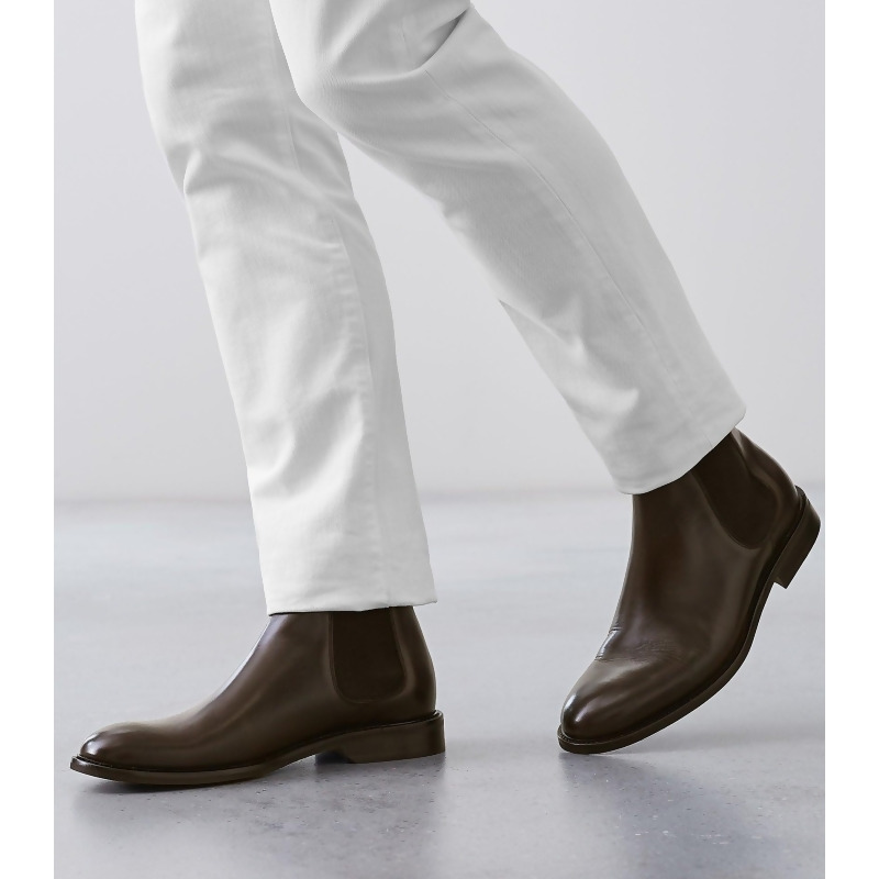Reiss Tenor - Leather Chelsea Boots in 