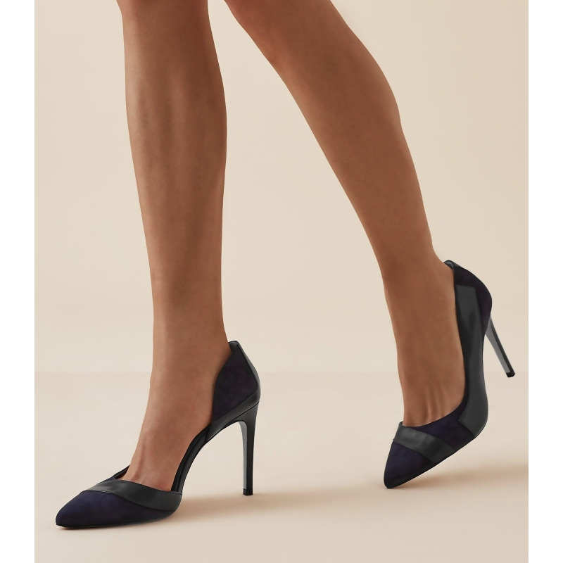 Reiss Augusta - Point Toe Court Shoes 
