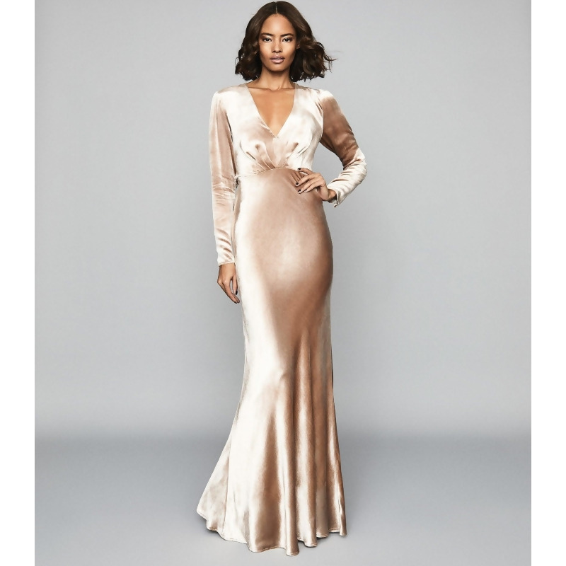 reiss long dress