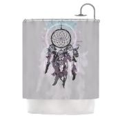 Gray and purple shower curtain in SHOP.COM Home Store Gray and purple shower curtain in SHOP.COM Home Store
