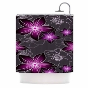 Gray and purple shower curtain in SHOP.COM Home Store Gray and purple shower curtain in SHOP.COM Home Store