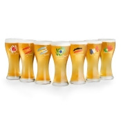 2018FIFA世足限定-Let's GOAL台灣製啤酒杯330ML*3入組 2018FIFA世足限定-Let's GOAL台灣製啤酒杯330ML*3入組