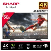 【SHARP 夏普】50型 4K智慧連網液晶顯示器 4T-C50AG1T 【SHARP 夏普】50型 4K智慧連網液晶顯示器 4T-C50AG1T