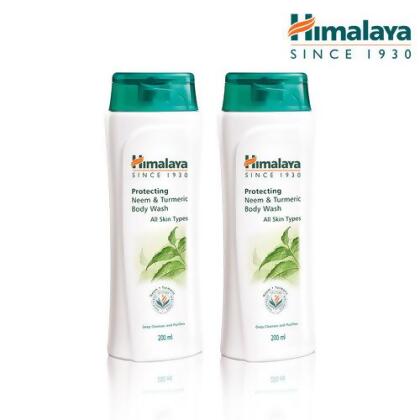 【Himalaya 喜馬拉雅】苦楝薑黃沐浴乳200ml X 2入 