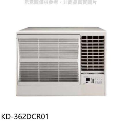 歌林 變頻右吹窗型冷氣(含標準安裝)【KD-362DCR01】 