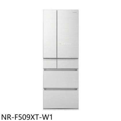 Panasonic國際牌 501公升六門變頻輕暖白冰箱(含標準安裝)【NR-F509XT-W1】 