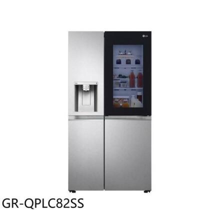 LG樂金 734公升敲敲看門中門對開自動製冰冰箱(含標準安裝)(商品卡2300元)【GR-QPLC82SS】 