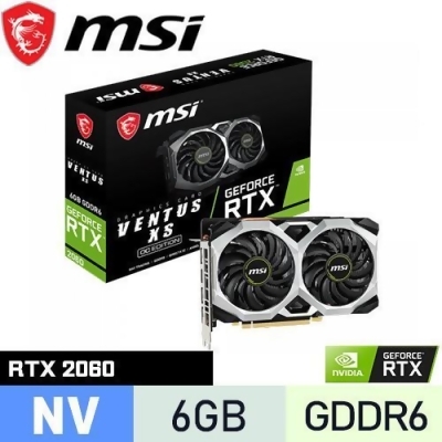 Msi微星geforce Rtx 60 Ventus Xs 6g Oc 顯示卡from E Payless 百利市購物中心at Shop Com Tw