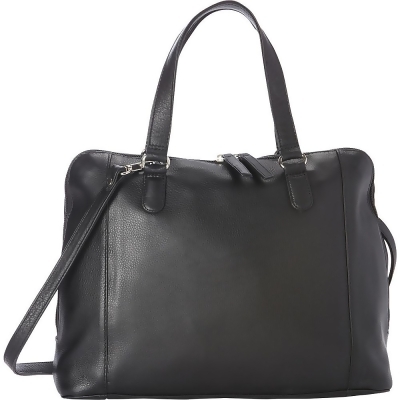 Derek Alexander Medium Satchel Shoulder Strap Tablet Friendly Black Derek Alexander Medium Satchel Shoulder Strap Tablet Friendly Black Leather Handbags