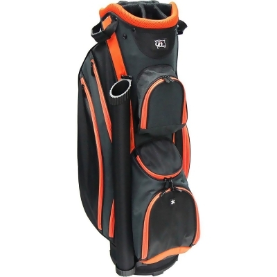 Rj Golf Lightweight Cart Bag Black Orange Bags