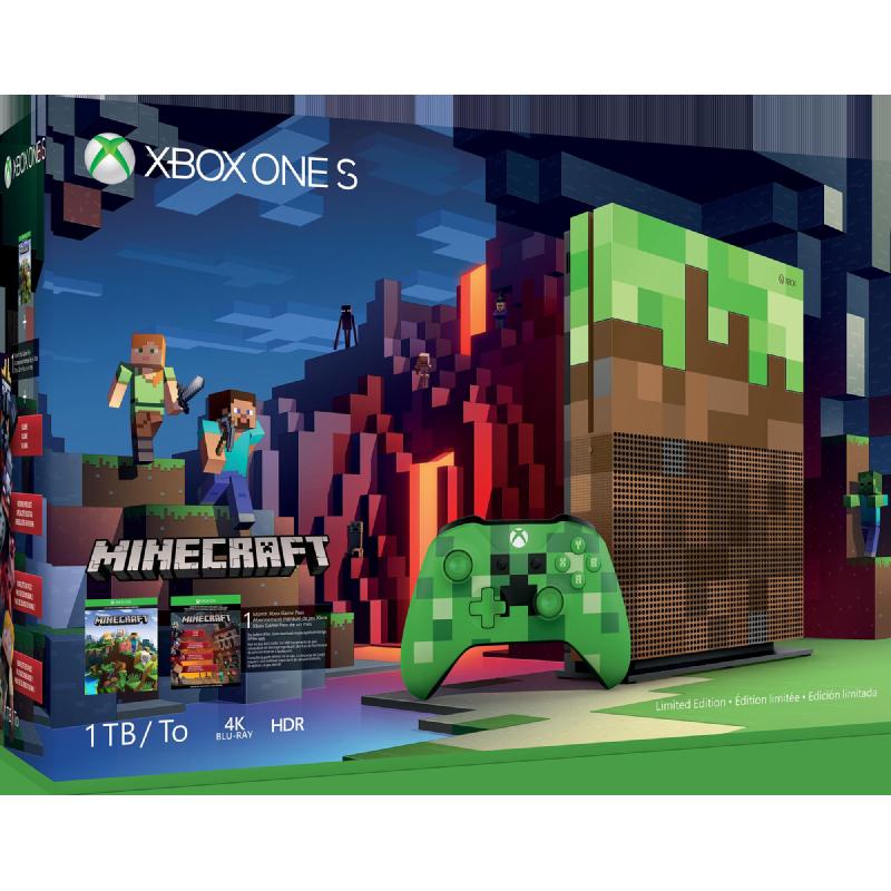 Xbox One S 1tb Console I A A Minecraft Limited Edition Bundlea From Microsoft Singapore At Shop Com Sg