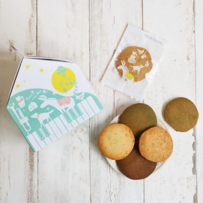 幸福樂手．手工餅乾提盒（在地食材系列-單口味）-黃金柚子 