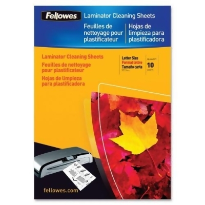 Fellowes Inc. 5320603 Fellowes Laminator Cleaning Sheets 10pk - 10 / Pack 
