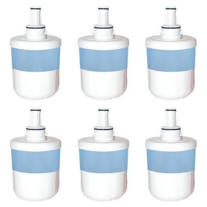 Replacement Filter for Samsung Da29-00003f / Wf289 / Eff-6011a / Wss-1 6-Pack Refrigerator Water Filter - All