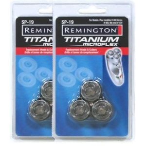 2 Pack Remington R-830 Shaver Replacement Heads Cutters Sp-19 / Sp19 - All
