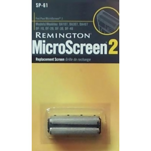 Remington Sp-61 Replacement Screen Compatible W/ MicroScreen 2 And Xlr 9000 Series - All